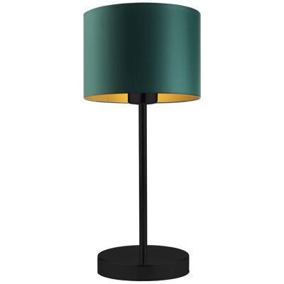 LYSNE, lampka nocna NICEA GOLD, zieleń butelkowa ze złotym wnętrzem LYSNE, lampka nocna NICEA GOLD, zieleń butelkowa ze złotym wnętrzem