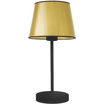 LYSNE, lampka nocna Siena Mirror, złoto-czarna LYSNE, lampka nocna Siena Mirror, złoto-czarna