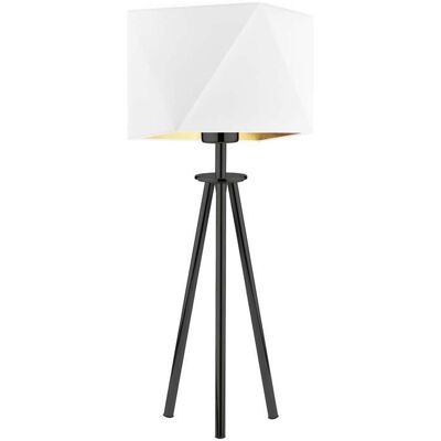 LYSNE, lampka nocna SOVETO GOLD, biały ze złotym wnętrzem LYSNE, lampka nocna SOVETO GOLD, biały ze złotym wnętrzem