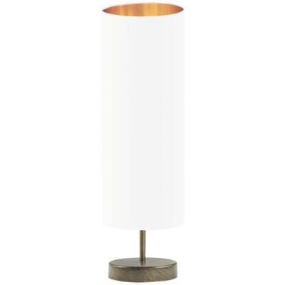 LYSNE, lampka nocna SYDNEY GOLD, biały ze złotym wnętrzem LYSNE, lampka nocna SYDNEY GOLD, biały ze złotym wnętrzem