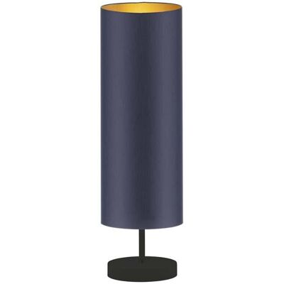 LYSNE, lampka nocna SYDNEY GOLD, granatowy ze złotym wnętrzem LYSNE, lampka nocna SYDNEY GOLD, granatowy ze złotym wnętrzem
