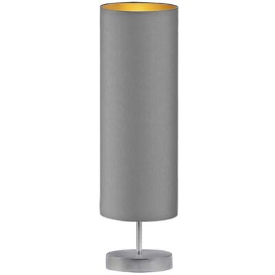LYSNE, lampka nocna SYDNEY GOLD, szary stalowy ze złotym wnętrzem LYSNE, lampka nocna SYDNEY GOLD, szary stalowy ze złotym wnętrzem