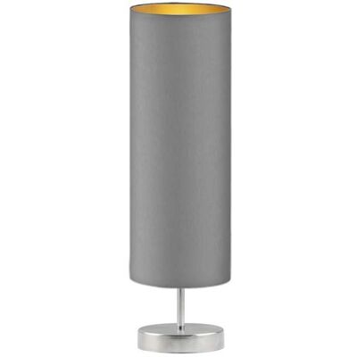 LYSNE, lampka nocna SYDNEY GOLD, szary stalowy ze złotym wnętrzem LYSNE, lampka nocna SYDNEY GOLD, szary stalowy ze złotym wnętrzem