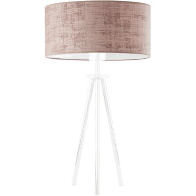 Lysne, Lampka nocna w stylu glamour ALTA VELUR, Różowy Lysne, Lampka nocna w stylu glamour ALTA VELUR, Różowy
