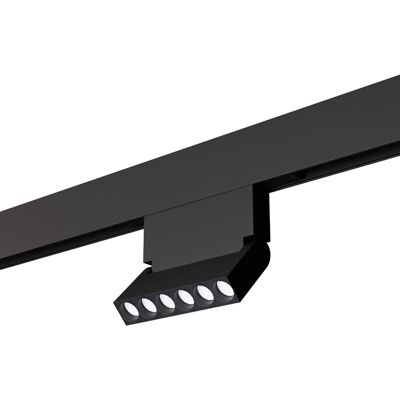 Make Your Light Magnetyczna lampa sufitowa MILA MYL.00516 LED 10W 3000K regulowana czarny Make Your Light Magnetyczna lampa sufitowa MILA MYL.00516 LED 10W 3000K regulowana czarny
