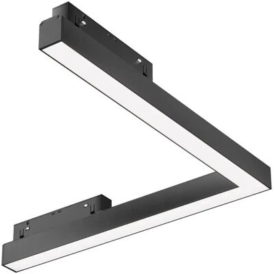 Maytoni Magnetyczna lampa szynowa Basis TR042-4-24W3K-WW-DS-1 LED 24W 3000-6000K narożna czarna Maytoni Magnetyczna lampa szynowa Basis TR042-4-24W3K-WW-DS-1 LED 24W 3000-6000K narożna czarna