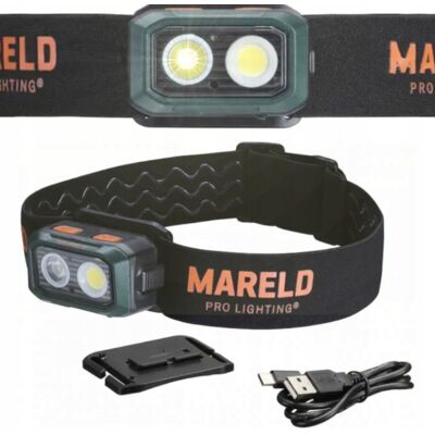 Mareld 690001326 Lampa Latarka Czołowa Hybrydowa Stellar 550 550lm Mareld 690001326 Lampa Latarka Czołowa Hybrydowa Stellar 550 550lm