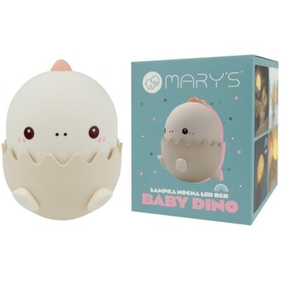Mary's Dino Rose Lampka nocna dla niemowląt - Lampka nocna Mary's Dino Rose Lampka nocna dla niemowląt - Lampka nocna