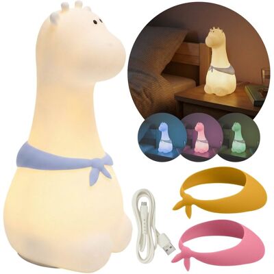 sarcia.eu Mary’s Silikonowa lampka nocna LED ŻYRAFA, MIĘKKA lampka do pokoju dziecięcego, USB CIEPŁE światło RGB sarcia.eu Mary’s Silikonowa lampka nocna LED ŻYRAFA, MIĘKKA lampka do pokoju dziecięcego, USB CIEPŁE światło RGB