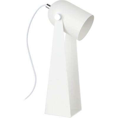 Zuma Line Metalowa lampa gabinetowa Aries A2056-MWH Zumaline z regulacją biała Zuma Line Metalowa lampa gabinetowa Aries A2056-MWH Zumaline z regulacją biała