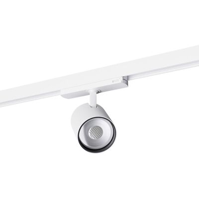 Make Your Light Metalowa lampa sufitowa trójfazowa OLAM MYL.00493 LED 20W 3000K tuba biała Make Your Light Metalowa lampa sufitowa trójfazowa OLAM MYL.00493 LED 20W 3000K tuba biała