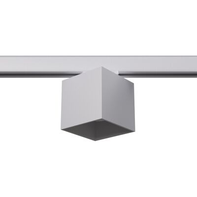 Make Your Light Metalowa lampa sufitowa trójfazowa QUAD MYL.00282 kostka biała Make Your Light Metalowa lampa sufitowa trójfazowa QUAD MYL.00282 kostka biała