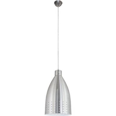 Mdeco Metalowa lampa wisząca ELM8022/1 ZWIS - 02 ażur aluminium Mdeco Metalowa lampa wisząca ELM8022/1 ZWIS - 02 ażur aluminium