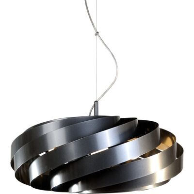 Inny producent Metalowa lampa wisząca Vento 1136 Zumaline futurystyczna antracyt Inny producent Metalowa lampa wisząca Vento 1136 Zumaline futurystyczna antracyt