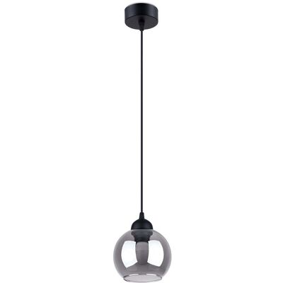 Iga Minimalistyczna Czarna Lampa Wisząca CALIX 1 Iga Minimalistyczna Czarna Lampa Wisząca CALIX 1