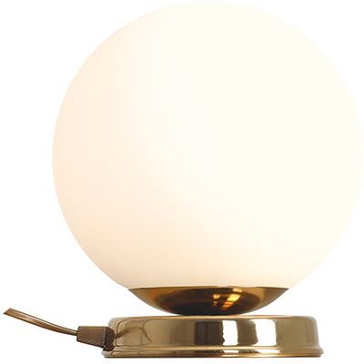 Aldex Minimalistyczna lampa stojąca Ball kula na komodę złota Aldex Minimalistyczna lampa stojąca Ball kula na komodę złota