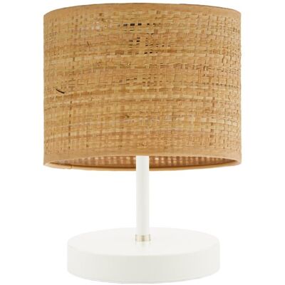 LYSNE Minimalistyczna lampka nocna w elektycznym stylu AWINION BOHO/biały LYSNE Minimalistyczna lampka nocna w elektycznym stylu AWINION BOHO/biały