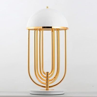 MOOSEE lampa stołowa BOTTEGA złota / biała MOOSEE lampa stołowa BOTTEGA złota / biała