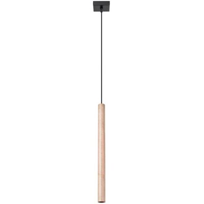 Iga Naturalna Lampa Wisząca Drewno ARBOR 1 8W LED Iga Naturalna Lampa Wisząca Drewno ARBOR 1 8W LED