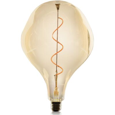 NETTLIFE 1 x E27 3W Duża żarówka LED, nietypowy kształt, lampa wisząca o nieregularnym kształcie, 2200K, ciepła biel – nieściemnialna NETTLIFE 1 x E27 3W Duża żarówka LED, nietypowy kształt, lampa wisząca o nieregularnym kształcie, 2200K, ciepła biel – nieściemnialna