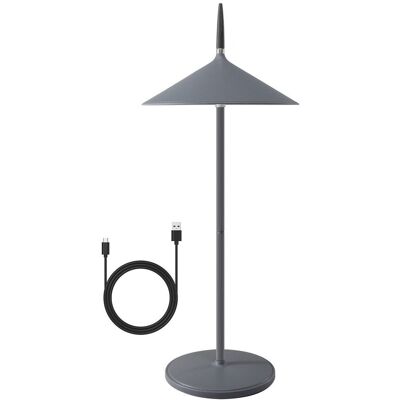 Other NETTLIFE Bezprzewodowa lampa stołowa Lampka nocna Zestaw baterii 2 lamp stołowych LED 1800mhA Akumulator Dotykowy Ściemnialny Nowoczesny Szary IP44 Other NETTLIFE Bezprzewodowa lampa stołowa Lampka nocna Zestaw baterii 2 lamp stołowych LED 1800mhA Akumulator Dotykowy Ściemnialny Nowoczesny Szary IP44