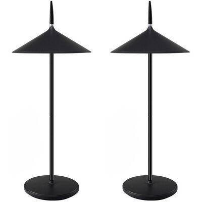 Other NETTLIFE Bezprzewodowa lampka nocna, 2 sztuki, dotykowa, czarna dioda LED, ściemnialna, 1800 mhA, ładowana przez USB, trwale zintegrowana dioda LED, Other NETTLIFE Bezprzewodowa lampka nocna, 2 sztuki, dotykowa, czarna dioda LED, ściemnialna, 1800 mhA, ładowana przez USB, trwale zintegrowana dioda LED,