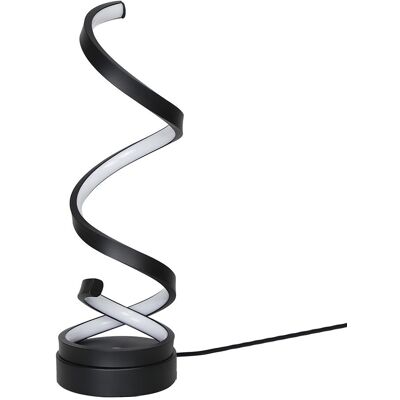 Other NETTLIFE Dotykowa lampka nocna nowoczesna lampa stołowa LED o mocy 12 W i ściemnianiu z czarnym wzorem 1,6 M Other NETTLIFE Dotykowa lampka nocna nowoczesna lampa stołowa LED o mocy 12 W i ściemnianiu z czarnym wzorem 1,6 M