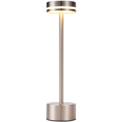Other NETTLIFE Lampa stołowa zasilana bateryjnie, bezprzewodowa lampa stołowa LED, 3000–6500 K, ściemnialna lampka nocna z USB-C, srebrna lampa dotykowa Other NETTLIFE Lampa stołowa zasilana bateryjnie, bezprzewodowa lampa stołowa LED, 3000–6500 K, ściemnialna lampka nocna z USB-C, srebrna lampa dotykowa