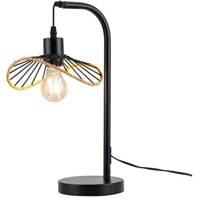 Other NETTLIFE lampka biurkowa Vintage, lampka nocna, lampa sto艂owa, E27 z kablem, metalowa lampa biurkowa w retro, czarna (偶ar贸wka nie jest do艂膮czona) Other NETTLIFE lampka biurkowa Vintage, lampka nocna, lampa sto艂owa, E27 z kablem, metalowa lampa biurkowa w retro, czarna (偶ar贸wka nie jest do艂膮czona)