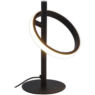 Other NETTLIFE Nowoczesna biała lampa stołowa LED w kształcie pierścienia, obrotowa lampka nocna ze zdejmowanymi pierścieniami 13W Other NETTLIFE Nowoczesna biała lampa stołowa LED w kształcie pierścienia, obrotowa lampka nocna ze zdejmowanymi pierścieniami 13W