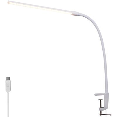 Other NETTLIFE Ściemnialna lampa biurkowa LED z białą wtyczką, 5 poziomów jasności, 11 W, elastyczna, z funkcją timera oświetlenia nocnego Other NETTLIFE Ściemnialna lampa biurkowa LED z białą wtyczką, 5 poziomów jasności, 11 W, elastyczna, z funkcją timera oświetlenia nocnego