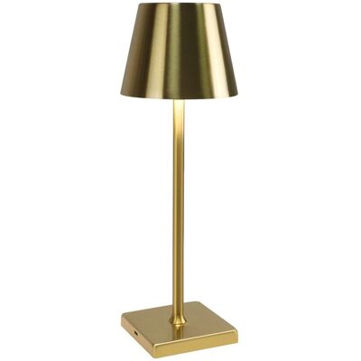 Other NETTLIFE Vintage Gold LED Lampa stołowa Bezprzewodowa dotykowa ściemnialna Lampka nocna 3 temperatury barwowe Other NETTLIFE Vintage Gold LED Lampa stołowa Bezprzewodowa dotykowa ściemnialna Lampka nocna 3 temperatury barwowe