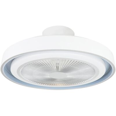 NETTLIFE Wentylator sufitowy oświetleniem LED i pilotem - nowoczesna lampa sufitowa, cicha, ściemniana, 5 łopatek NETTLIFE Wentylator sufitowy oświetleniem LED i pilotem - nowoczesna lampa sufitowa, cicha, ściemniana, 5 łopatek