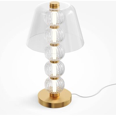 Nocna lampka na komodę Amulet MOD555TL-L8G3K Maytoni LED 10W 3000K złoty przezroczysty Nocna lampka na komodę Amulet MOD555TL-L8G3K Maytoni LED 10W 3000K złoty przezroczysty