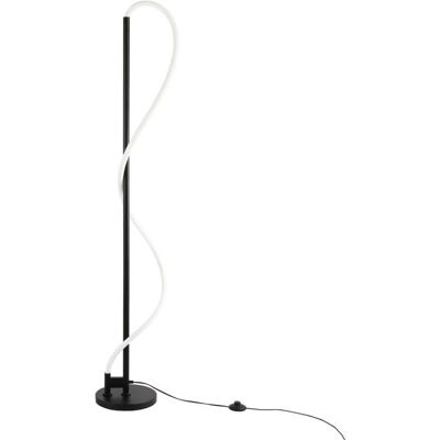 ENDON Nowoczesna Lampa podłogowa Czarna LED 30W 3000K Abruzzo Spirali ENDON Nowoczesna Lampa podłogowa Czarna LED 30W 3000K Abruzzo Spirali