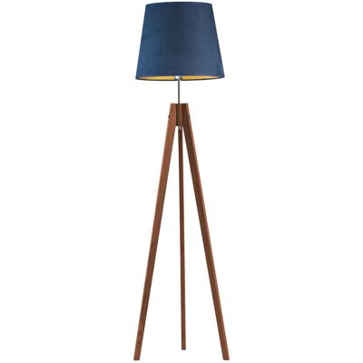 Aruba Velur ARUBA VELUR Granatowy - złoty wnętrze - Lampa podłogowa Aruba Velur ARUBA VELUR Granatowy - złoty wnętrze - Lampa podłogowa