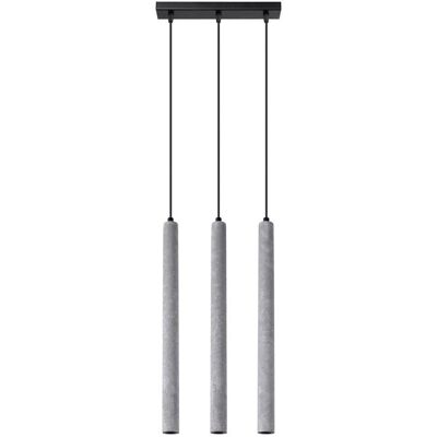 Iga Nowoczesna Lampa Wisząca ARBOR 3L Beton - 3x8W LED Iga Nowoczesna Lampa Wisząca ARBOR 3L Beton - 3x8W LED