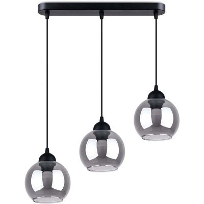 Iga Nowoczesna Lampa Wisząca CALIX 3 z Stali Iga Nowoczesna Lampa Wisząca CALIX 3 z Stali