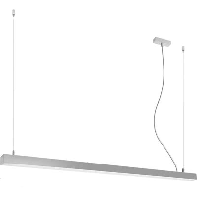 Iga Nowoczesna Lampa Wisząca Minimalistyczny PINNE 150 Szary Iga Nowoczesna Lampa Wisząca Minimalistyczny PINNE 150 Szary