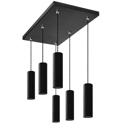 Nelino NOWOCZESNE LAMPY WISZĄCE LOFT ROLLER 6P 05/6PC Nelino NOWOCZESNE LAMPY WISZĄCE LOFT ROLLER 6P 05/6PC