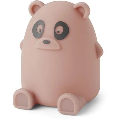 Nuuroo Ella Lampka Nocna z Silikonu Panda - Woodrose Nuuroo Ella Lampka Nocna z Silikonu Panda - Woodrose