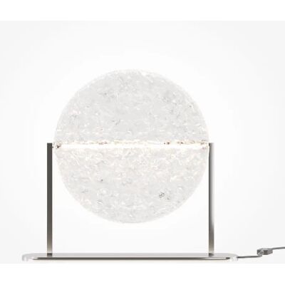 Maytoni Okrągła lampa stołowa Mangata MOD387TL-L8CH3K LED 7W 3000K chrom Maytoni Okrągła lampa stołowa Mangata MOD387TL-L8CH3K LED 7W 3000K chrom