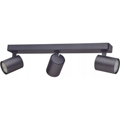 Inny producent OKTAPLEX Bora Lampa Sufitowa 3 Płomienna GU10 LED 45 cm Czarna Regulowana Inny producent OKTAPLEX Bora Lampa Sufitowa 3 Płomienna GU10 LED 45 cm Czarna Regulowana