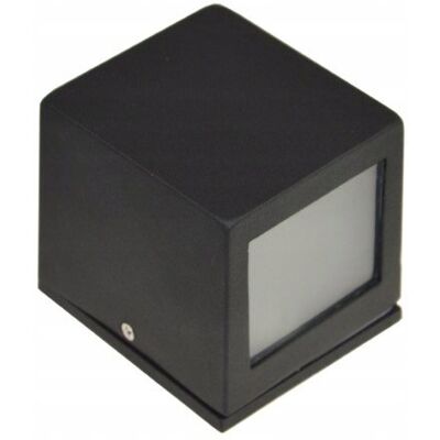 Brolux Oprawa elewacyjna LED Double 2*5W 4000K czarna IP5 Brolux Oprawa elewacyjna LED Double 2*5W 4000K czarna IP5