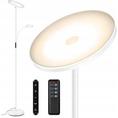 Inny producent OUTON Lampa podłogowa LED z pilotem 34 W / 2800 lm + lampa do czytania - OUTLET Inny producent OUTON Lampa podłogowa LED z pilotem 34 W / 2800 lm + lampa do czytania - OUTLET