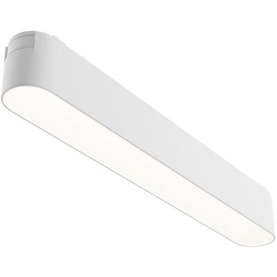 Maytoni Owalna lampa szynowa Basis TR080-1-12W4K-W LED 12W 4000K magnetyczna biała Maytoni Owalna lampa szynowa Basis TR080-1-12W4K-W LED 12W 4000K magnetyczna biała