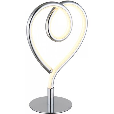 Globo Lighting Ozdobna lampa stołowa serce LED 6W AMORE 28054C Globo Globo Lighting Ozdobna lampa stołowa serce LED 6W AMORE 28054C Globo