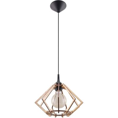 Iga PALLADIUM Przytulna Lampa Wisząca z Drewna Iga PALLADIUM Przytulna Lampa Wisząca z Drewna