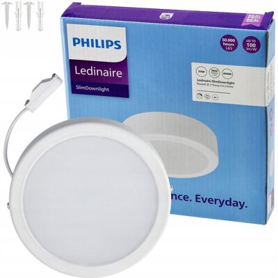 Philips DN065C LED Oprawa sufitowa - 19W, Ø225mm, Neutralny Philips DN065C LED Oprawa sufitowa - 19W, Ø225mm, Neutralny