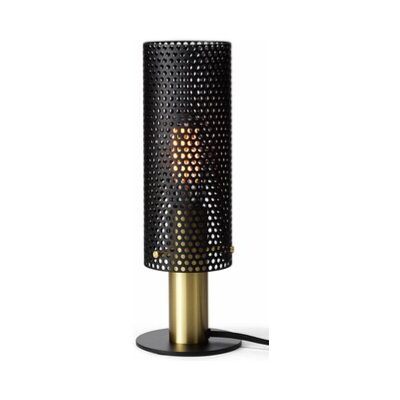 Iluminar Perfo - black and brass - nowoczesna lampa stołowa Iluminar Perfo - black and brass - nowoczesna lampa stołowa